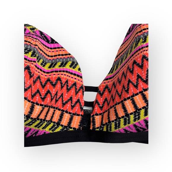 Freya ❁ Way Out West Bikini 2 Piece Swimsuit Set ❁ Sunset Aztec Multi ❁ 36DDD L - Picture 6 of 16